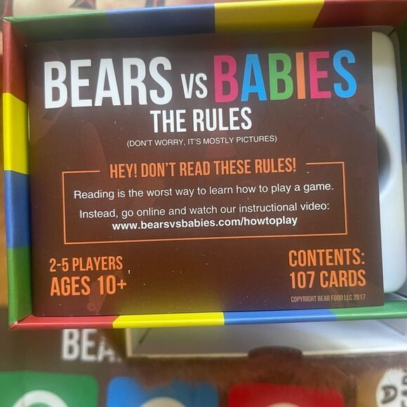 Bears 🐻 & Babies Card Game! - Picture 4 of 12